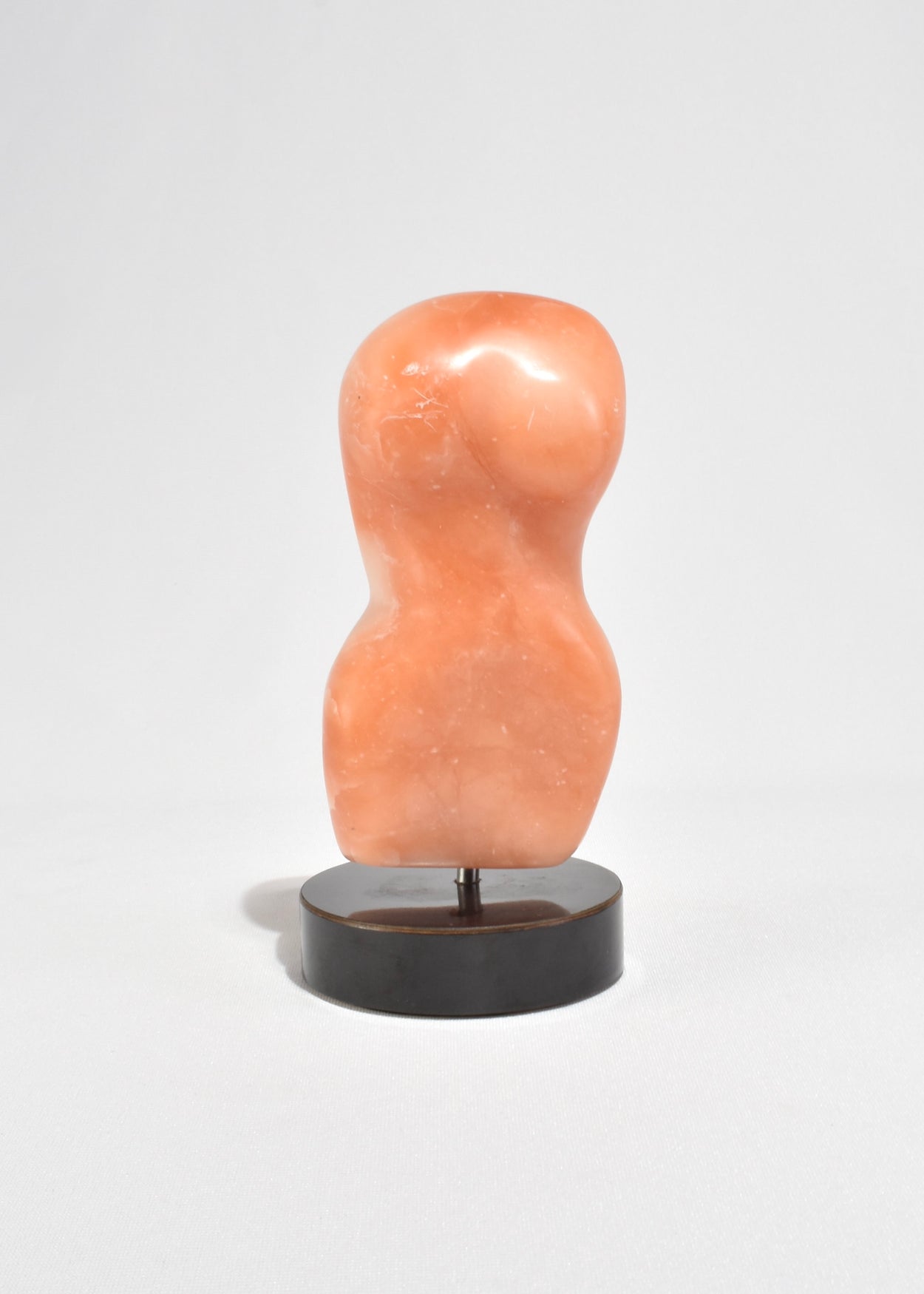 Carved Calcite Female Figure