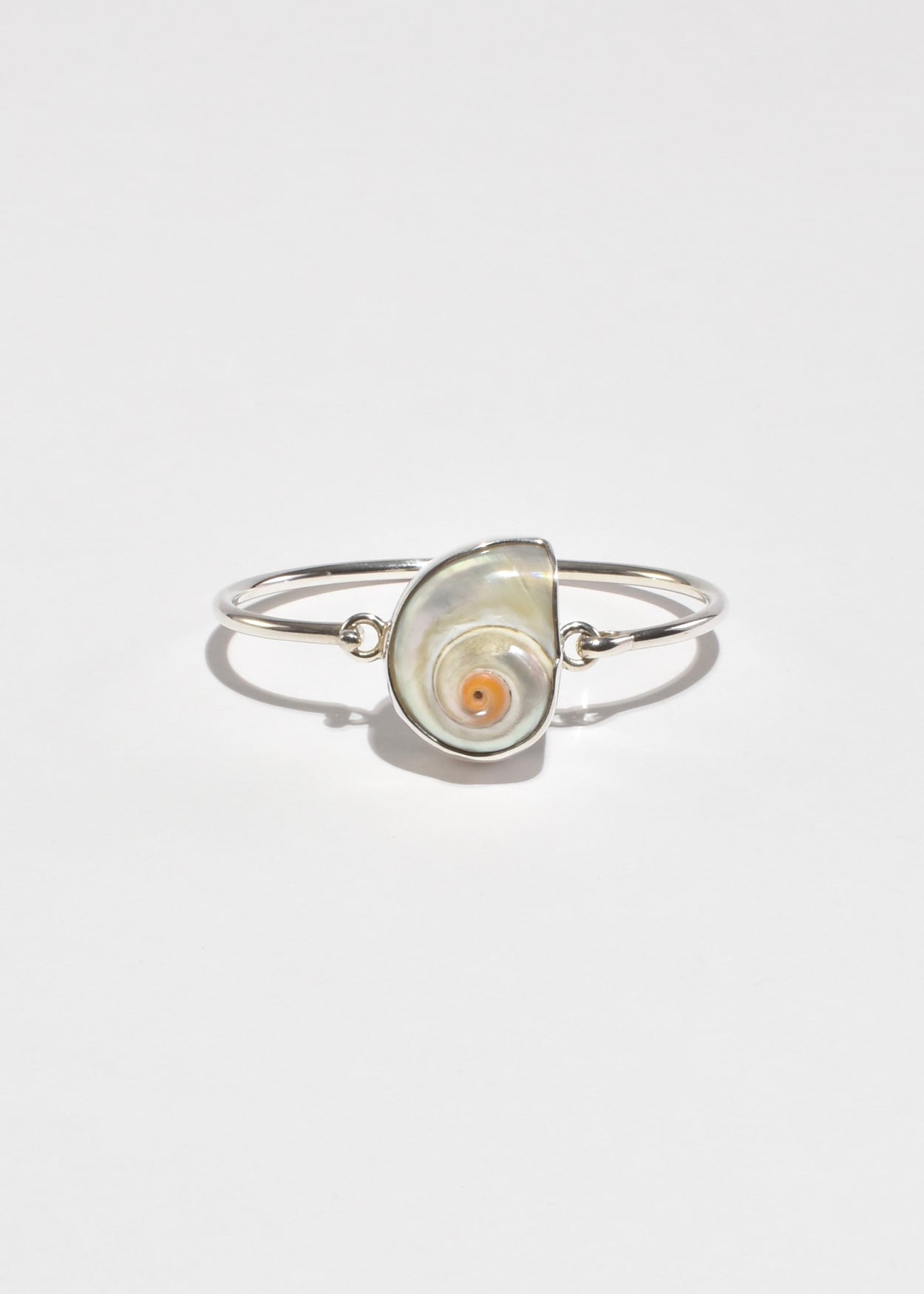 Spiral Shell Cuff Bracelet