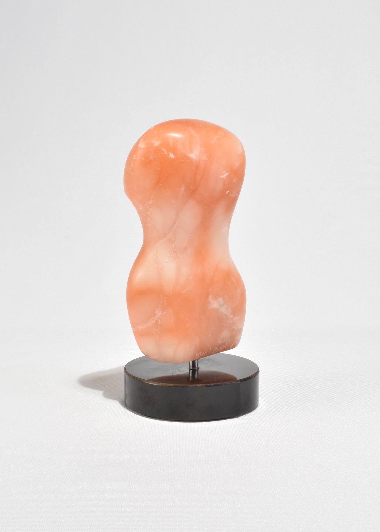 Carved Calcite Female Figure