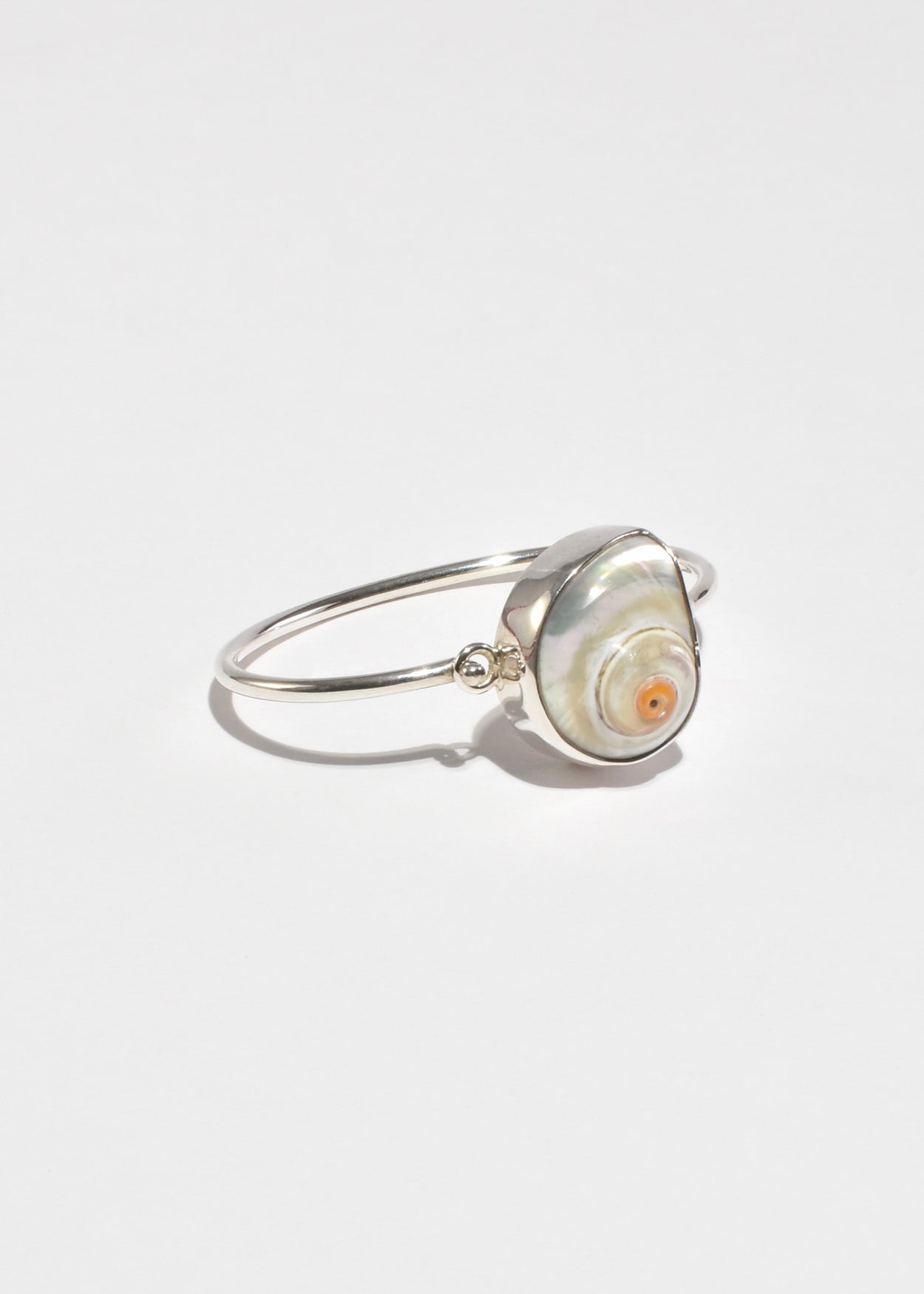 Spiral Shell Cuff Bracelet