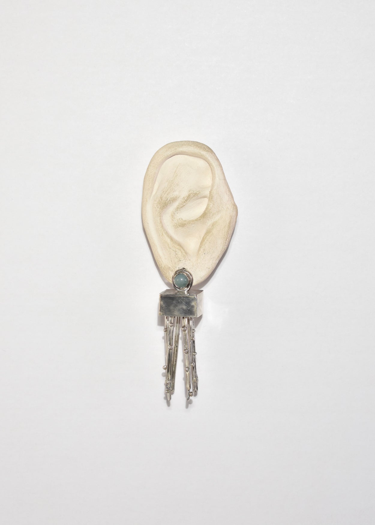 Cube Tassel Earrings