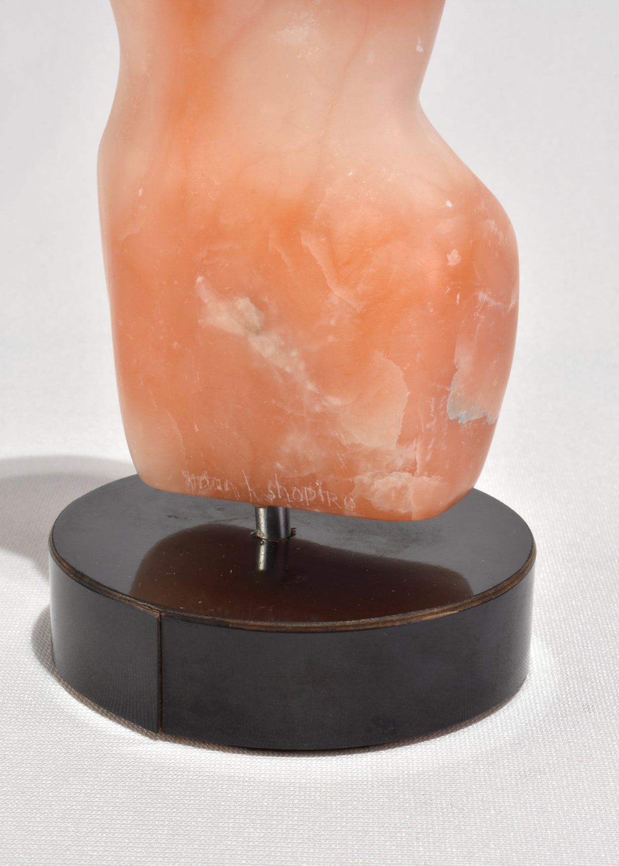Carved Calcite Female Figure