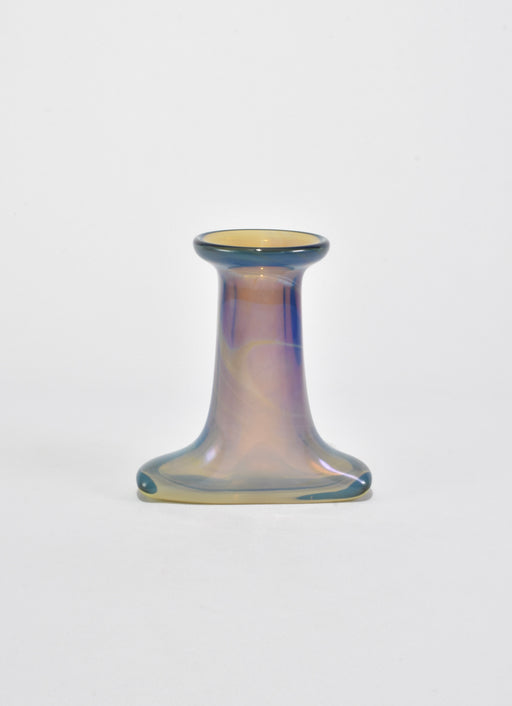 Opalescent Glass Stem Vase