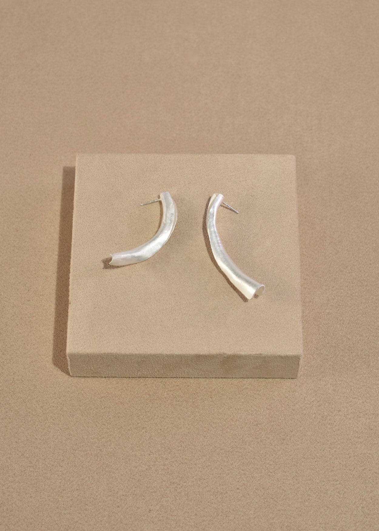 Sculptural Curved Earrings