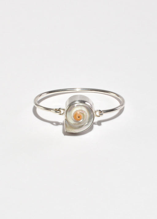 Spiral Shell Cuff Bracelet
