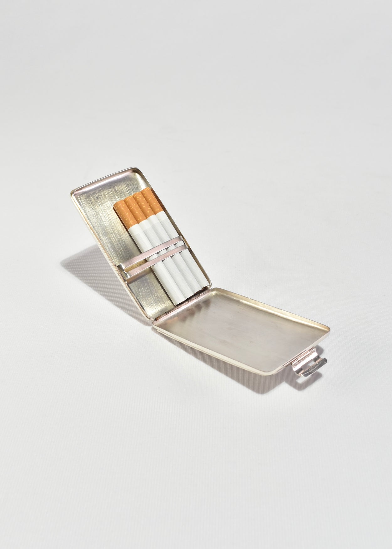 Silver Calla Lily Cigarette Case