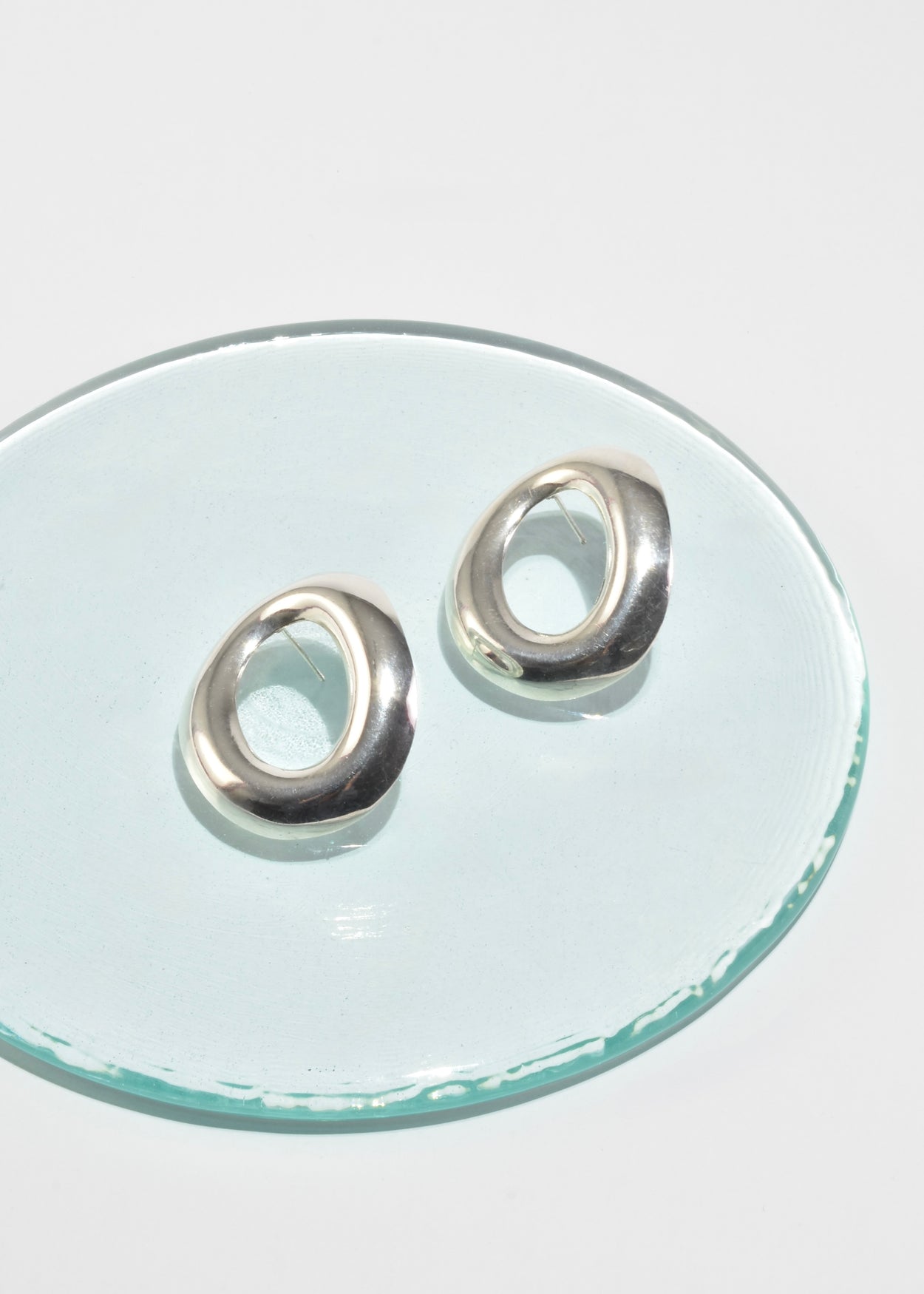 Circle Statement Earrings