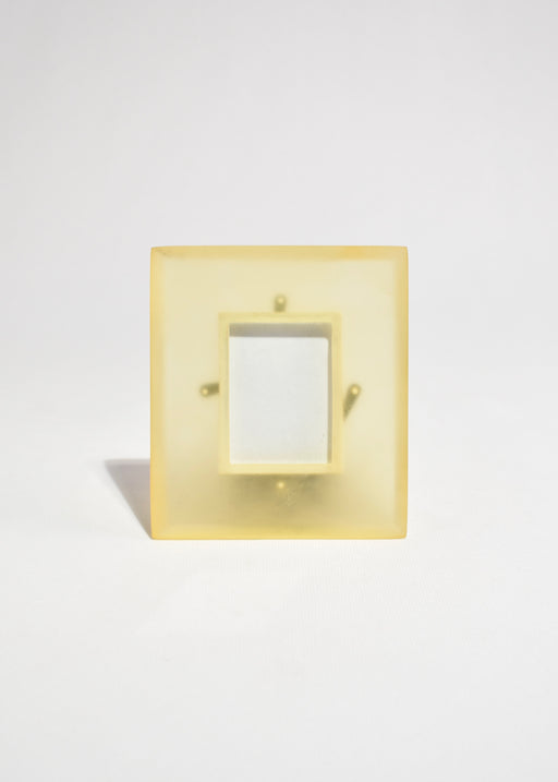 Pale Yellow Picture Frame