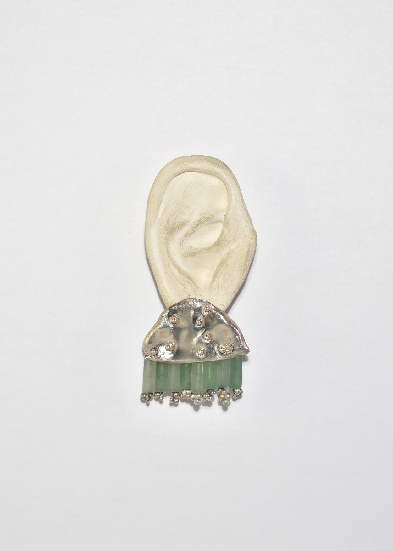 Aventurine Tassel Earrings