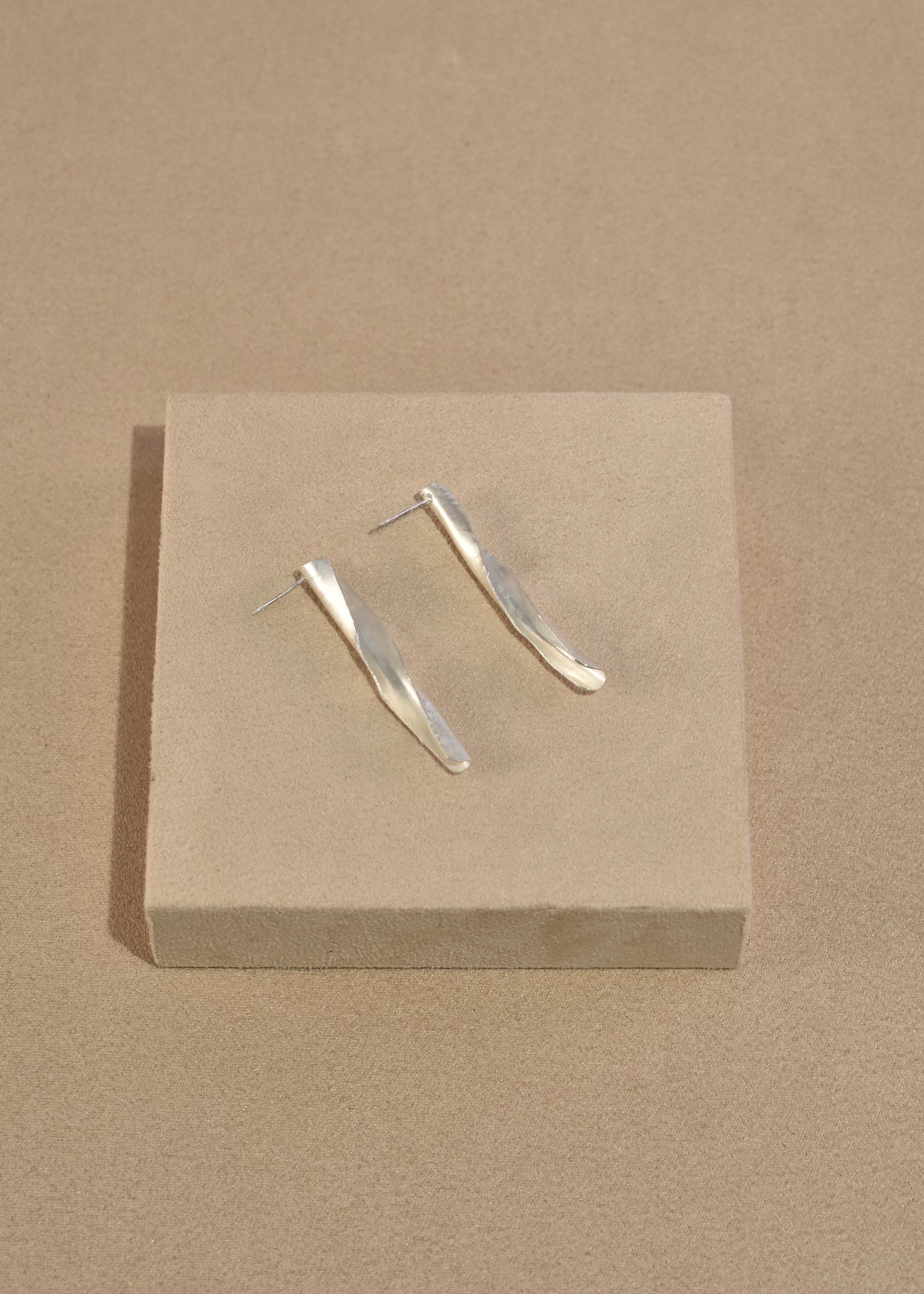 Sculptural Curved Earrings