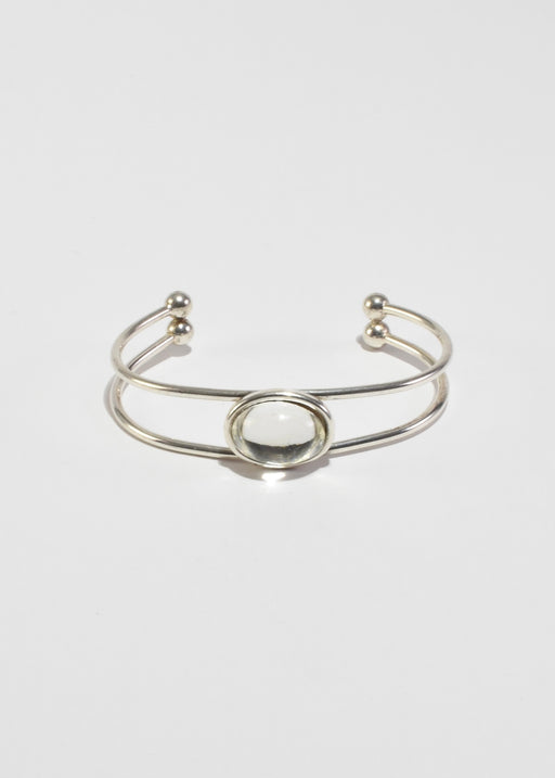Glass Cabochon Cuff Bracelet