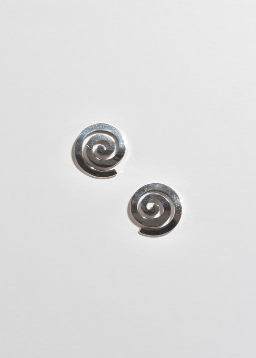 Sterling Spiral Earrings