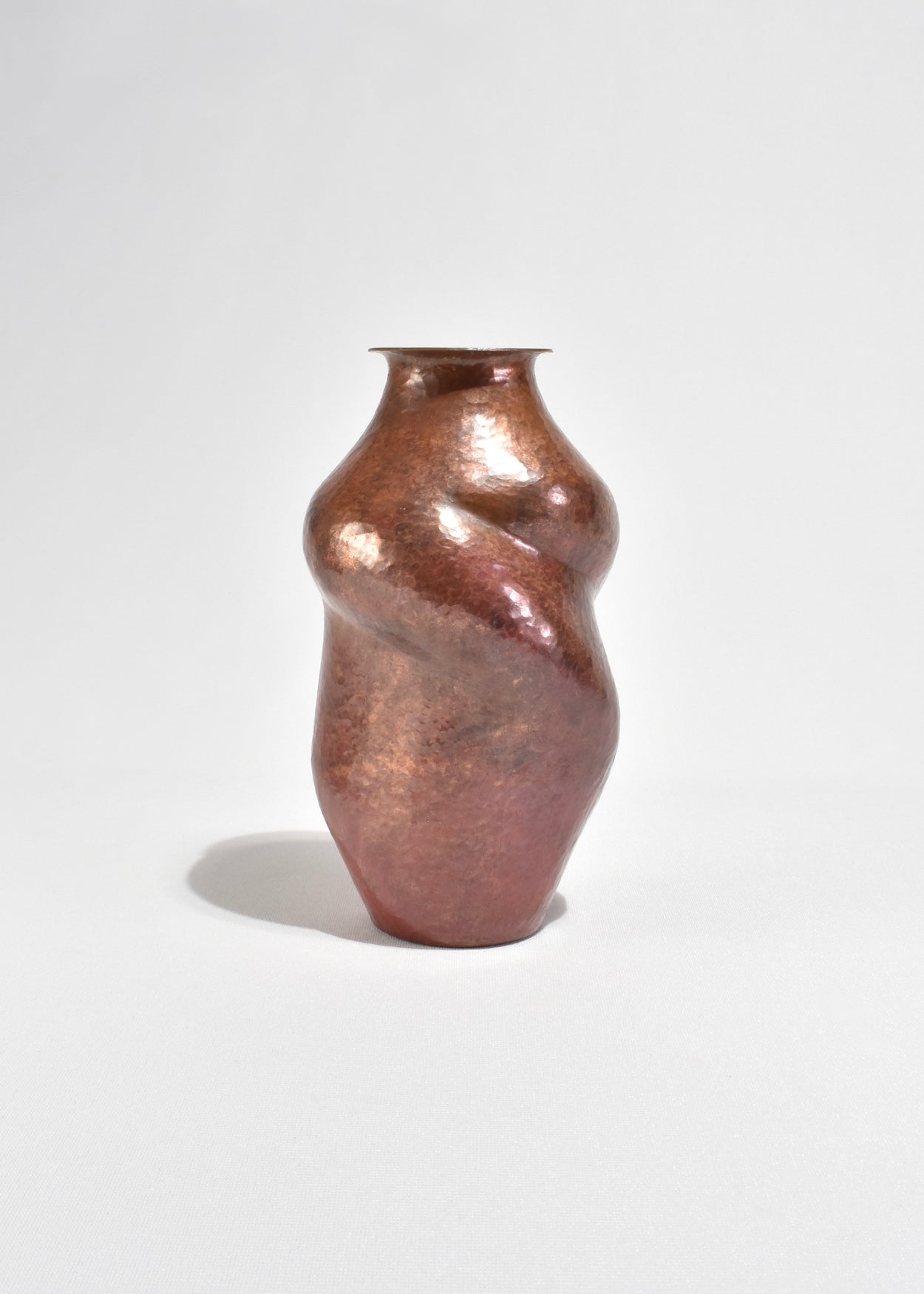 Sculptural Copper Vase