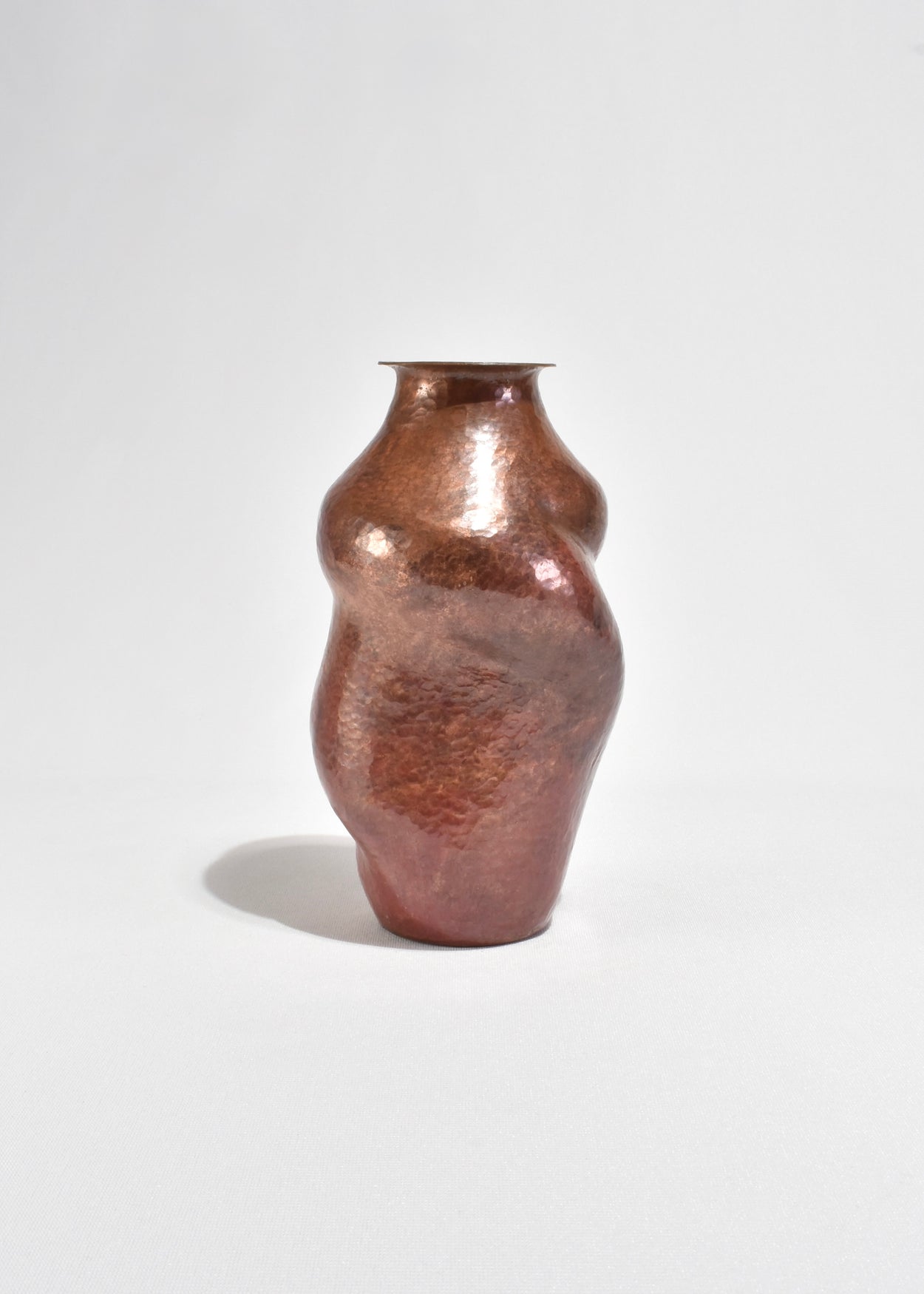 Sculptural Copper Vase