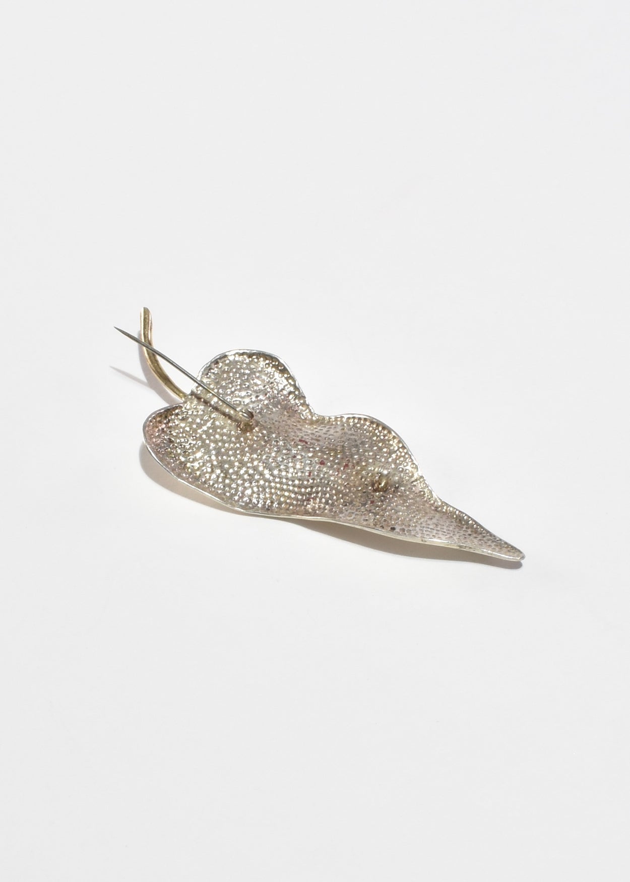 Sculptural Leaf Brooch