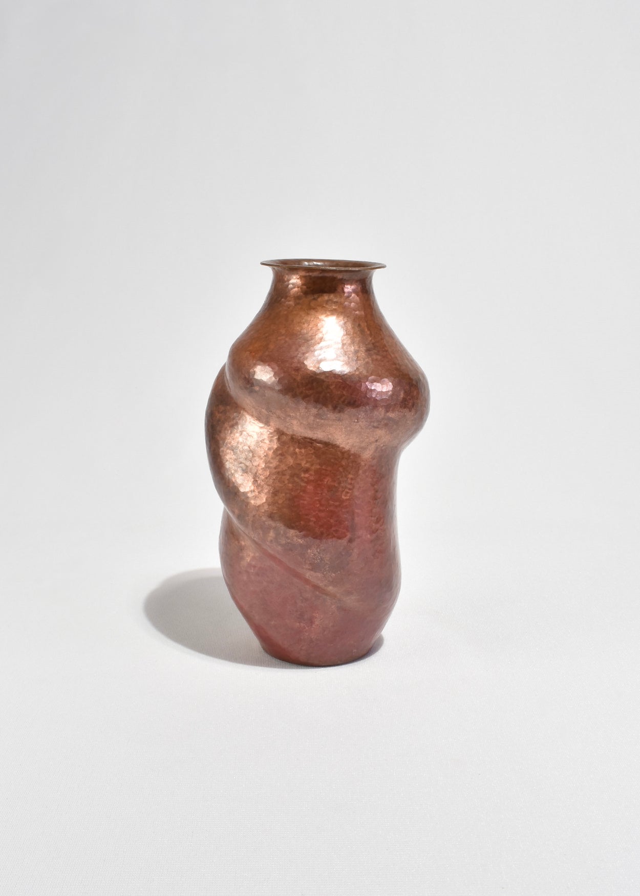 Sculptural Copper Vase