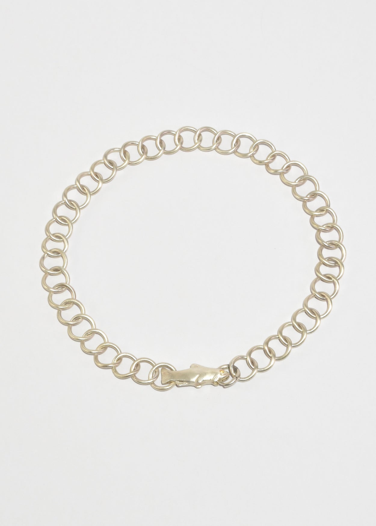 Yellow Sapphire Trout Necklace