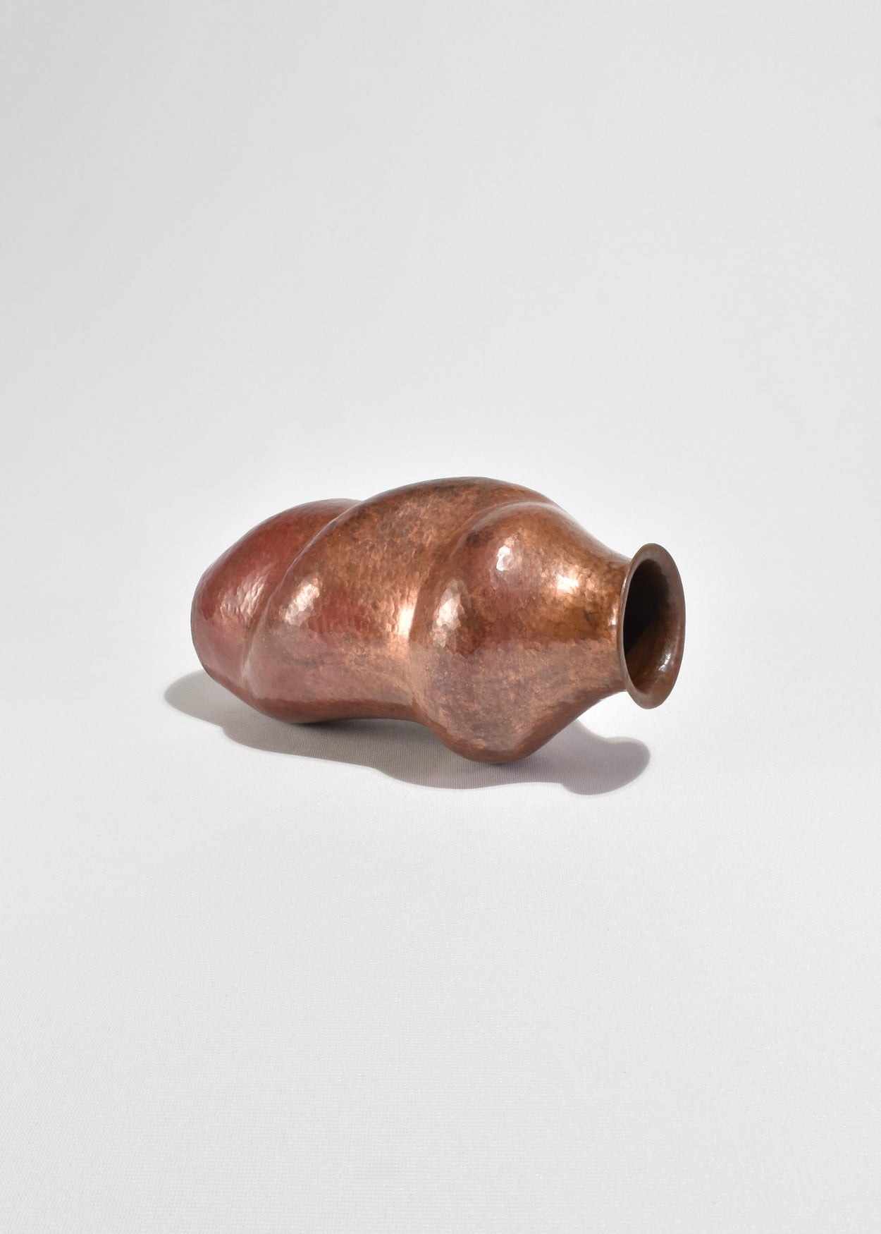 Sculptural Copper Vase
