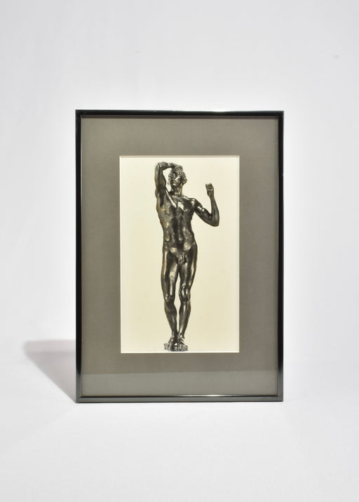 Classical Sculpture Photograph, Framed