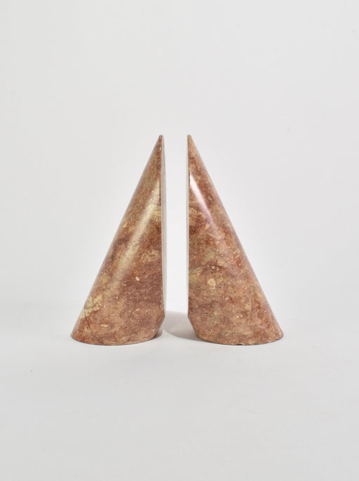 Slanted Stone Bookends