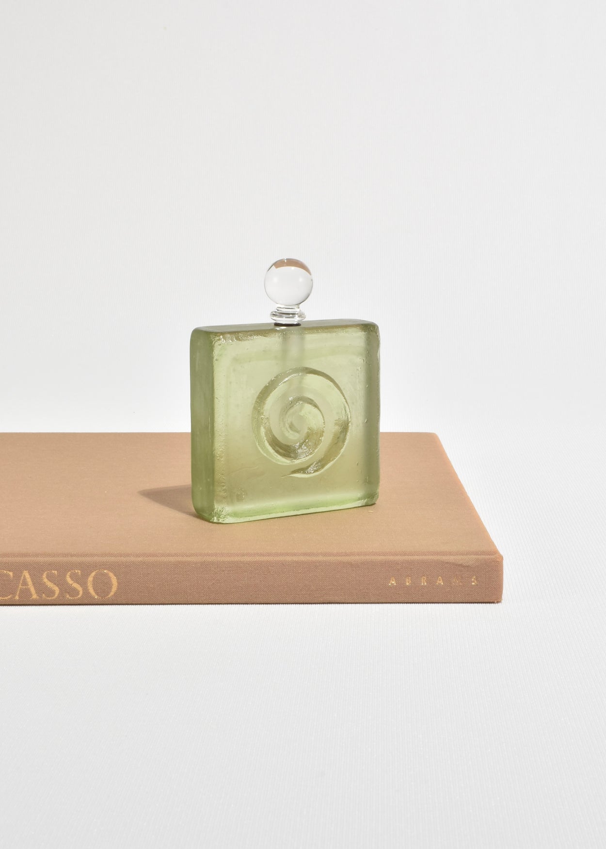 Cast Glass Perfume Bottle 1