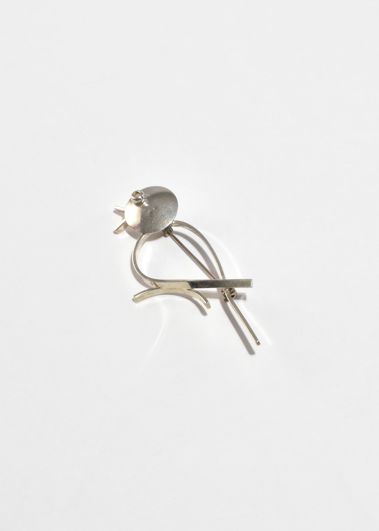 Sterling Bird Brooch