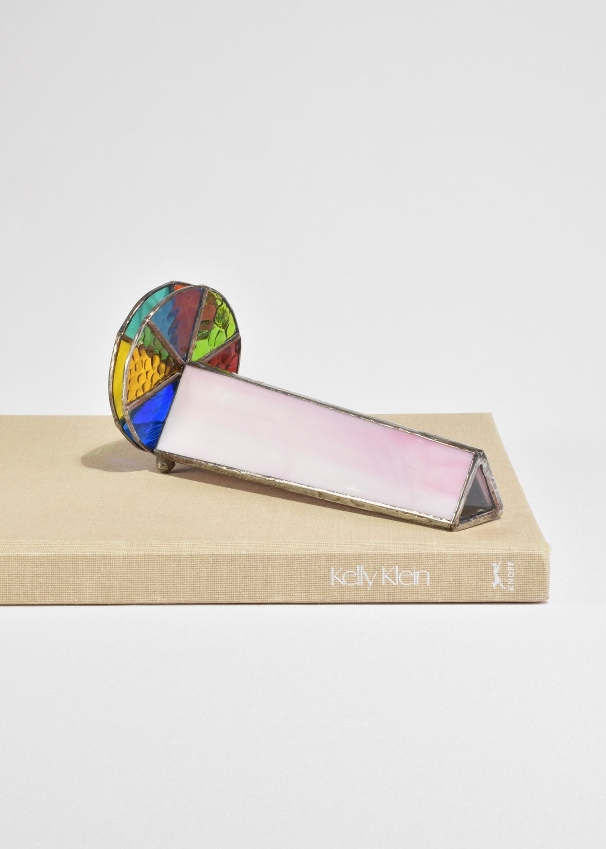 Pink Art Glass Kaleidoscope