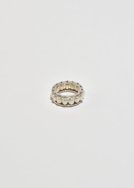 Pearl Band Ring