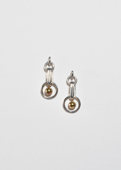 Modernist Link Earrings