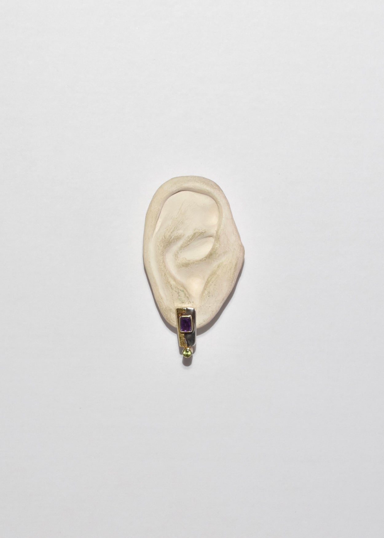 Amethyst Peridot Earrings