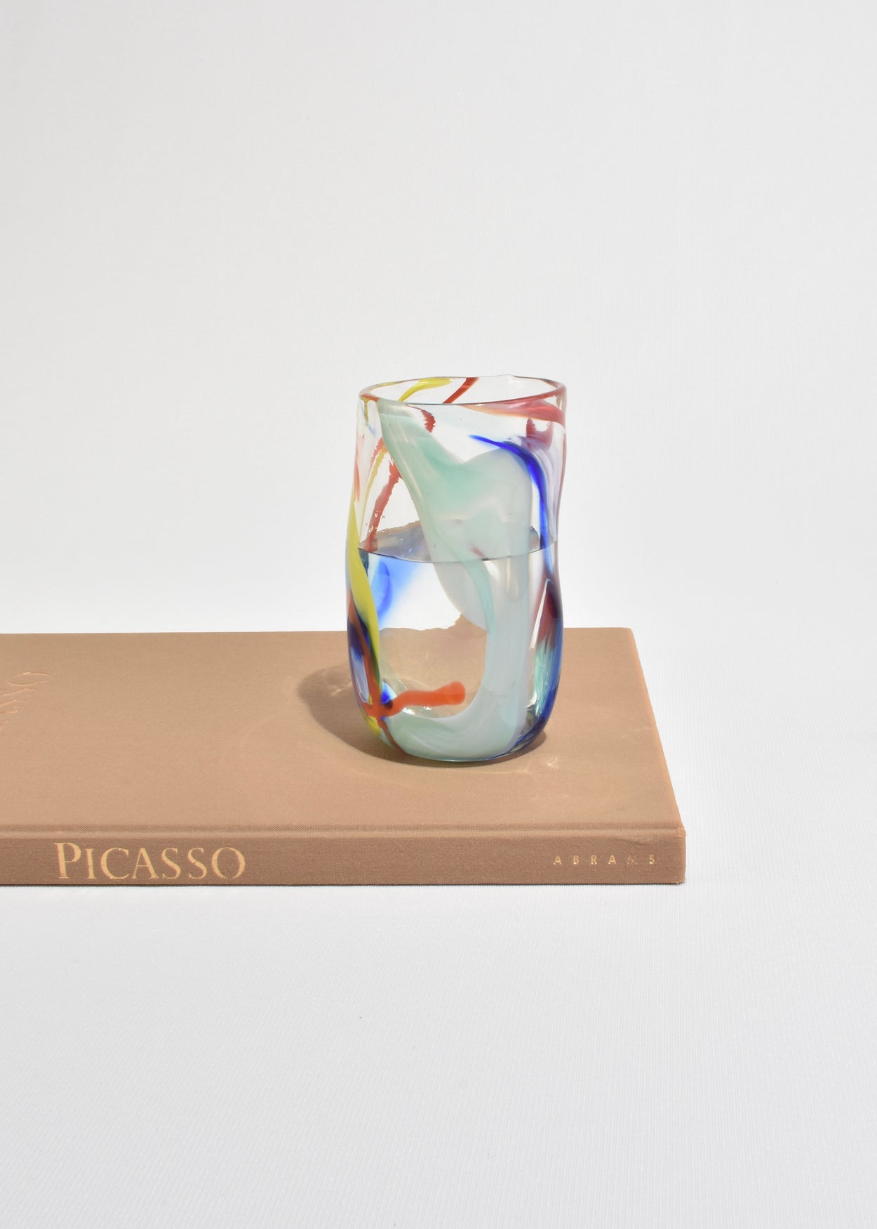 Colorful Blown Glass Tumblers