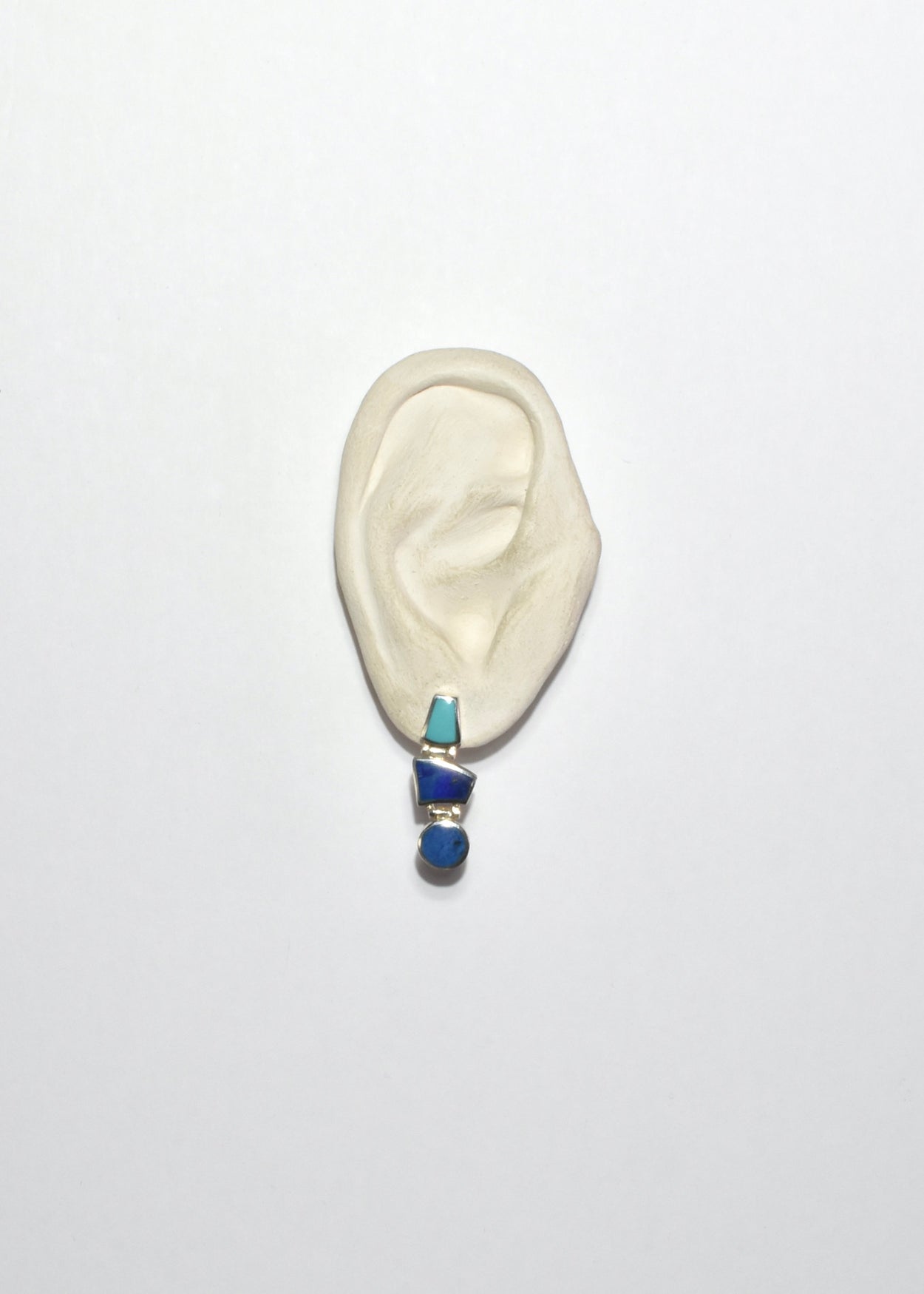 Turquoise Lapis Earrings
