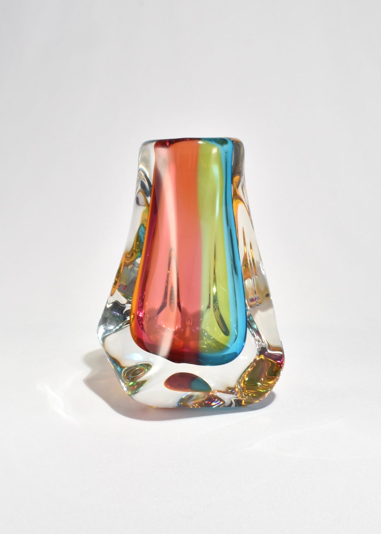 Colorful Glass Vase