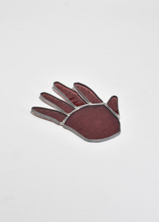 Stained Glass Hand Sculpture