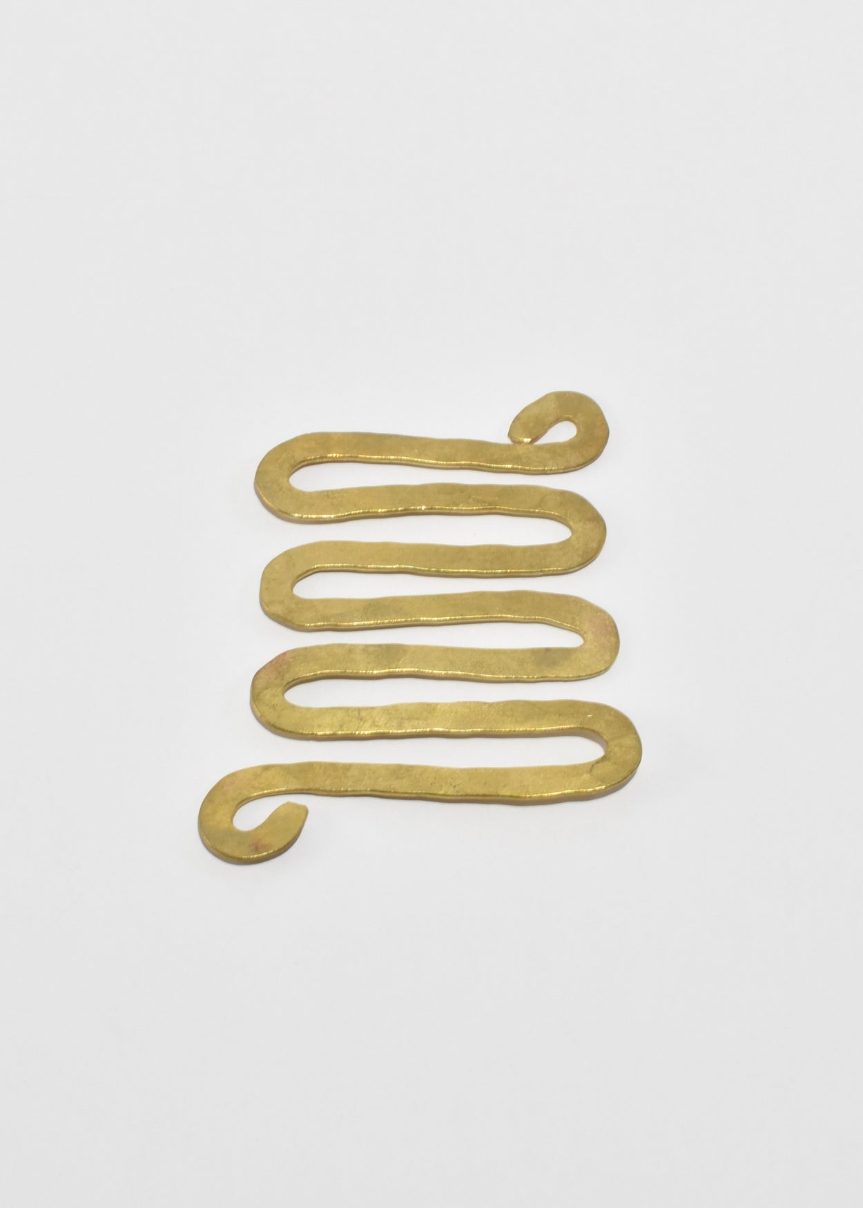 Curved Brass Ornament