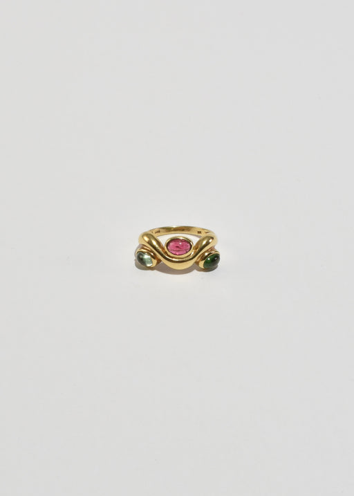 Gold Tourmaline Ring