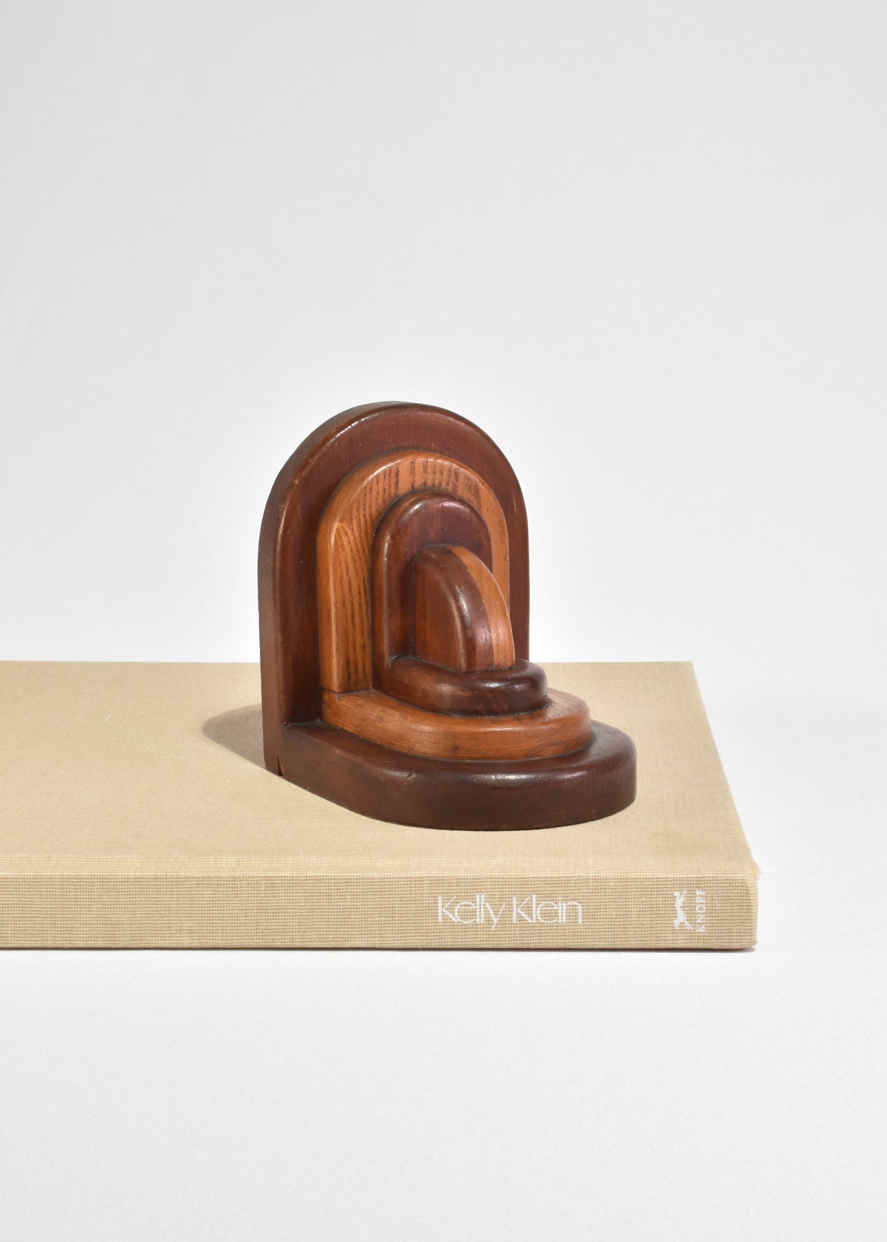 Stepped Wooden Bookends