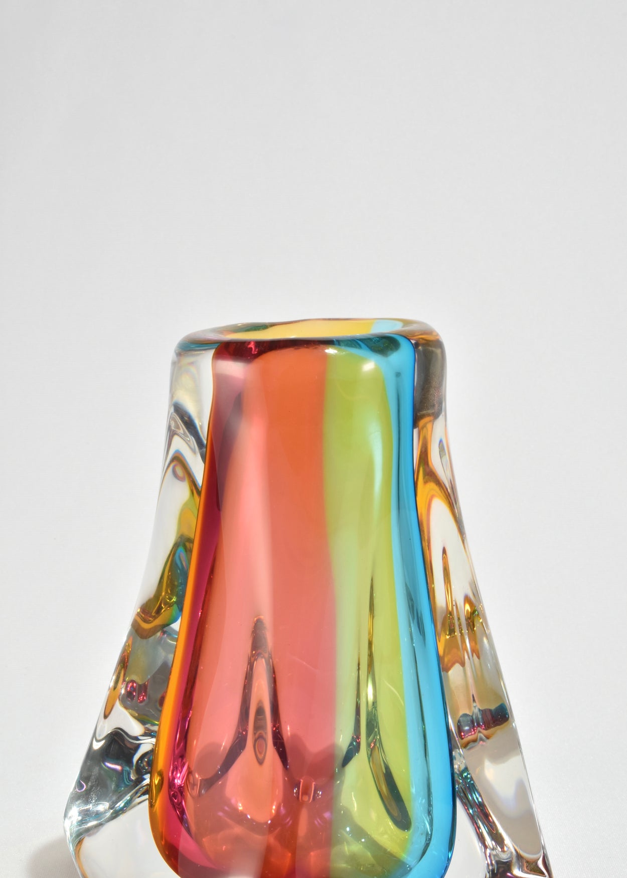 Colorful Glass Vase