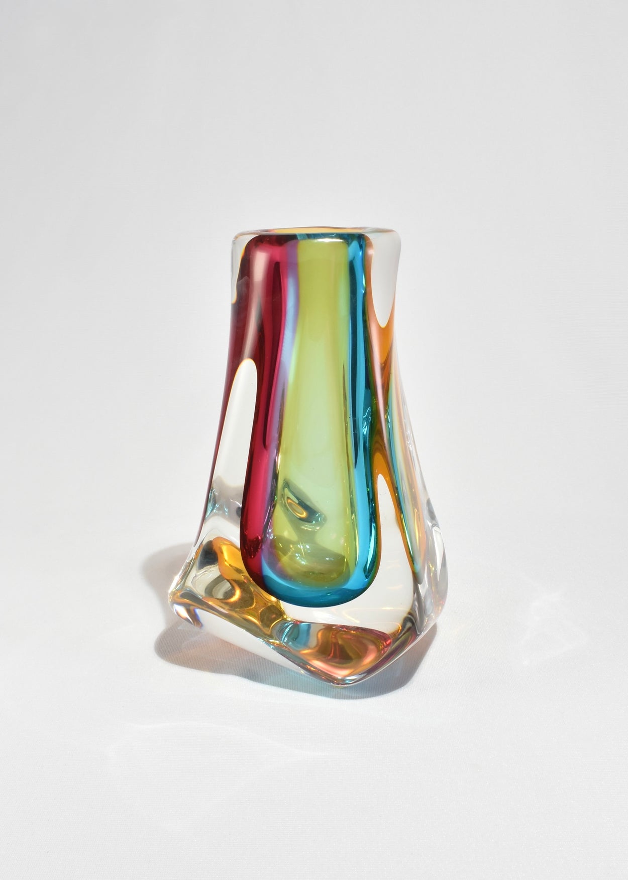 Colorful Glass Vase
