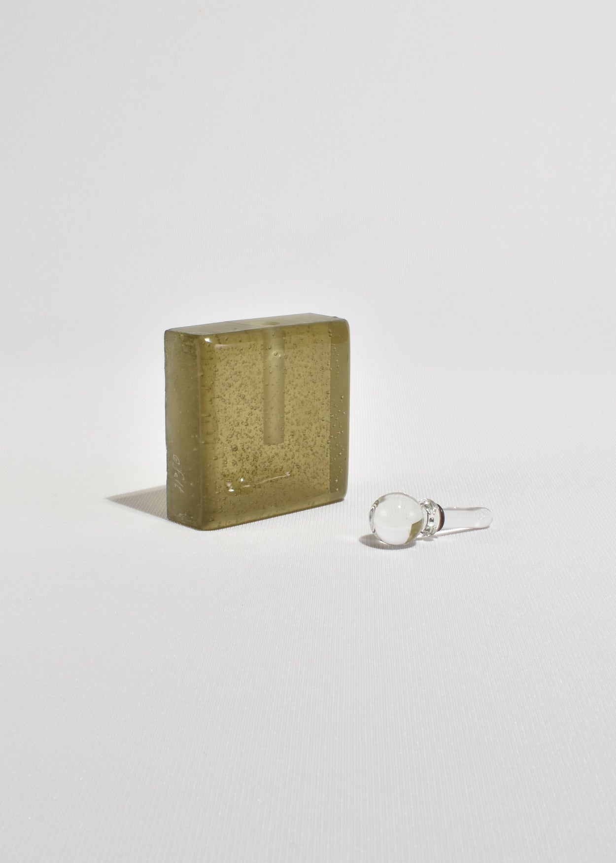 Cast Glass Perfume Bottle 3