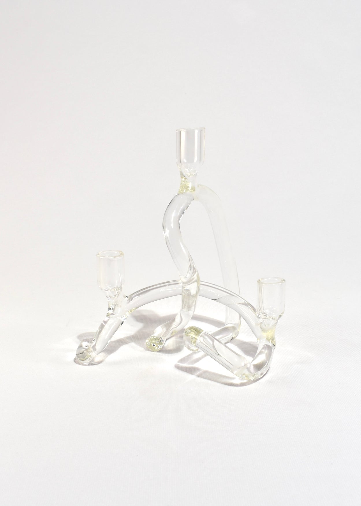 Blown Glass Candelabra