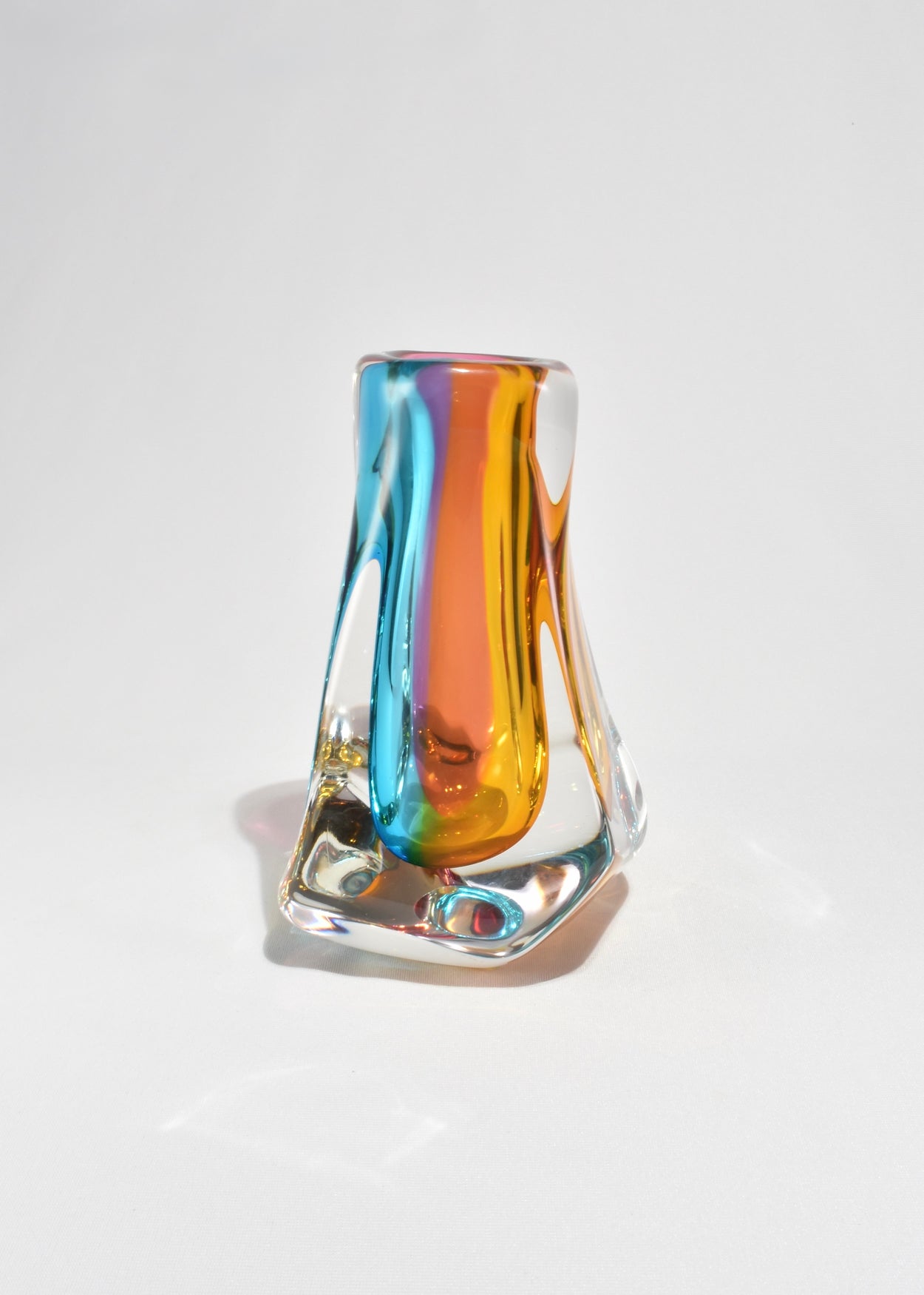 Colorful Glass Vase