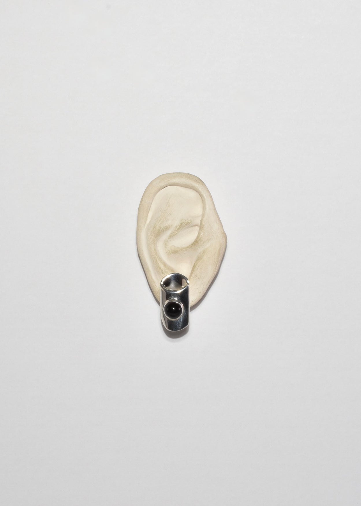 Sculptural Onyx Earrings