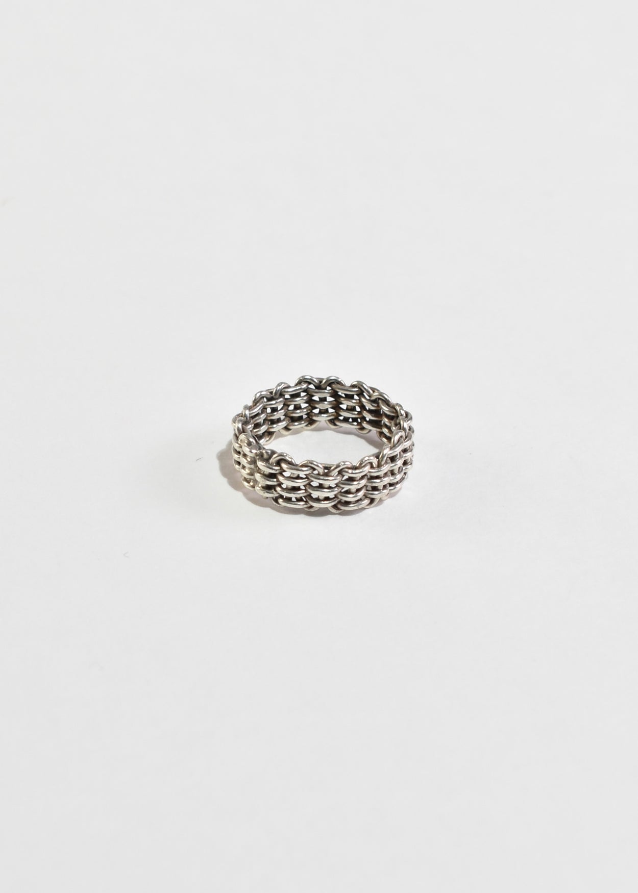 Woven Sterling Ring