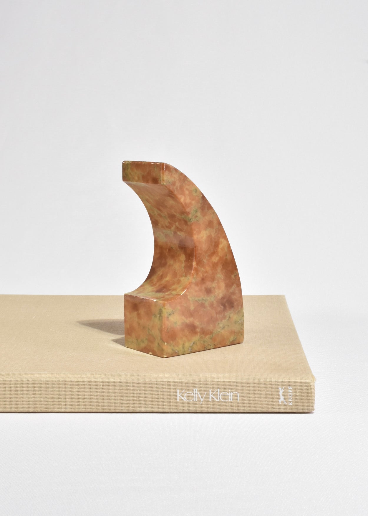Curved Stone Bookends