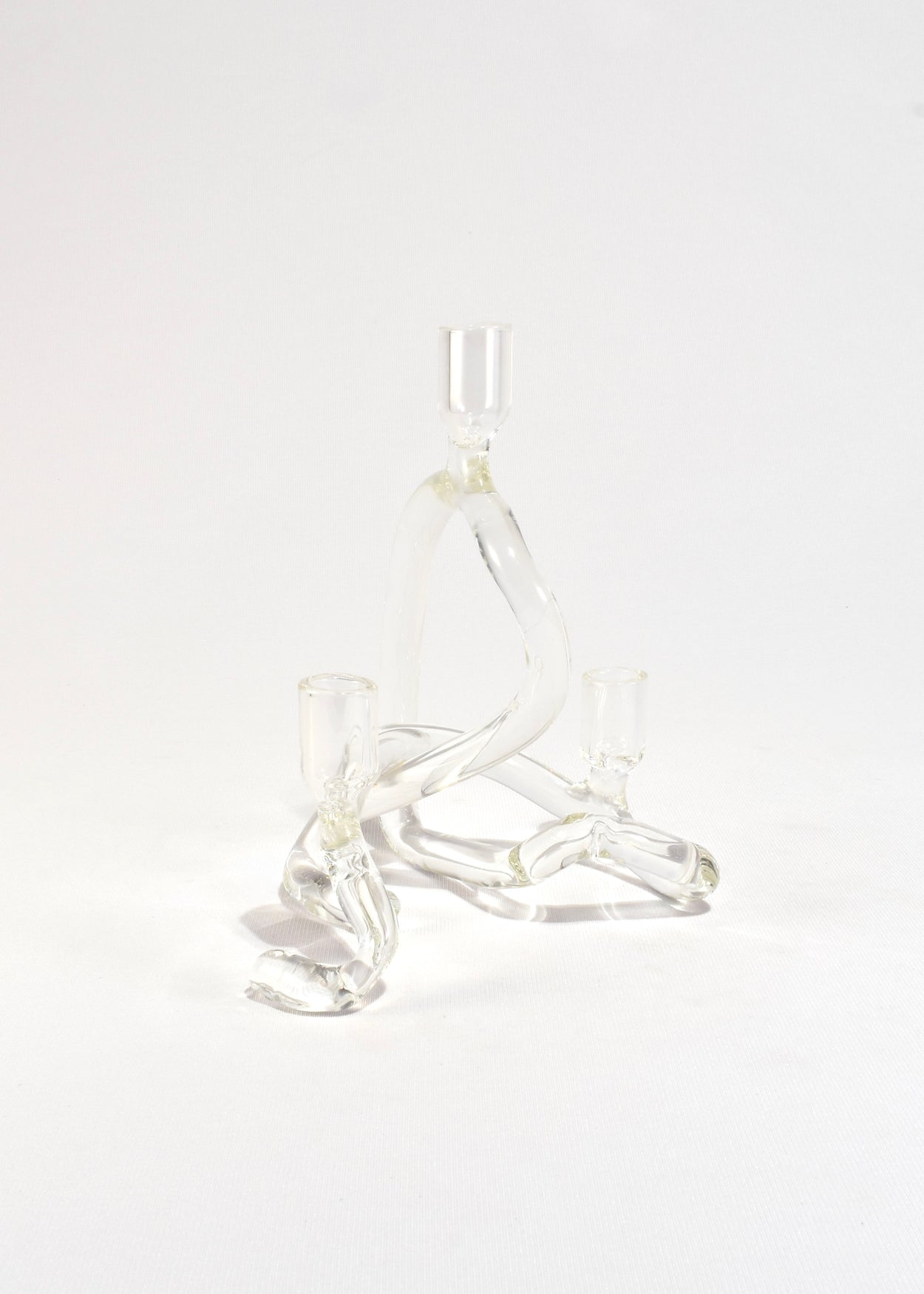 Blown Glass Candelabra