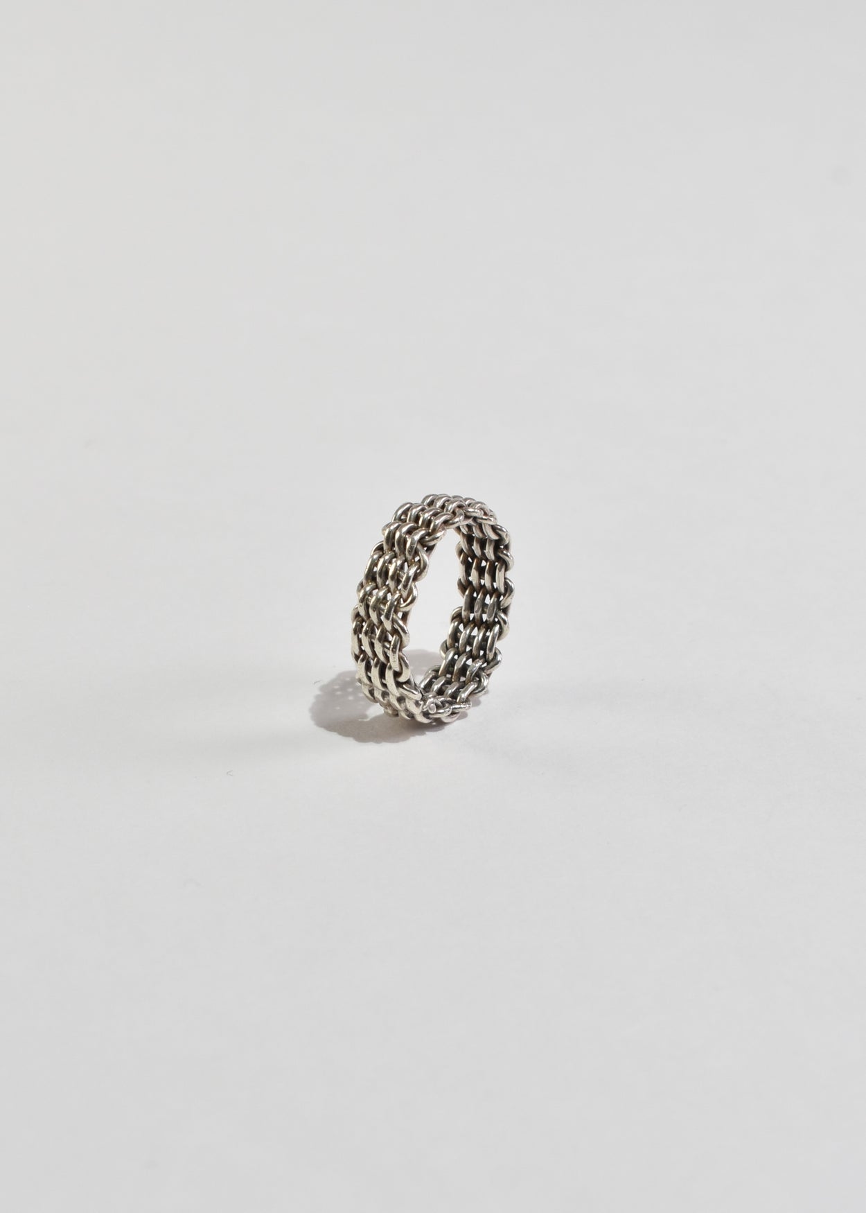 Woven Sterling Ring
