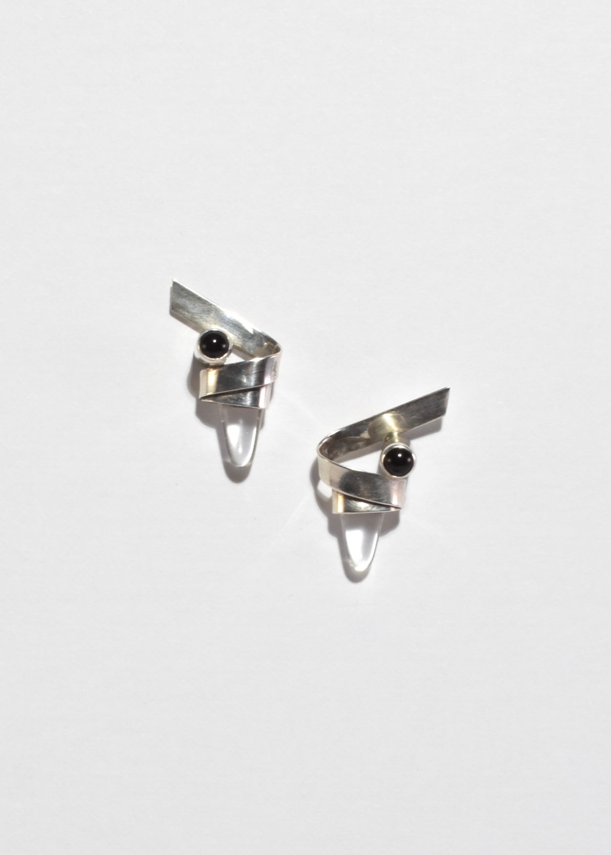 Onyx Crystal Earrings