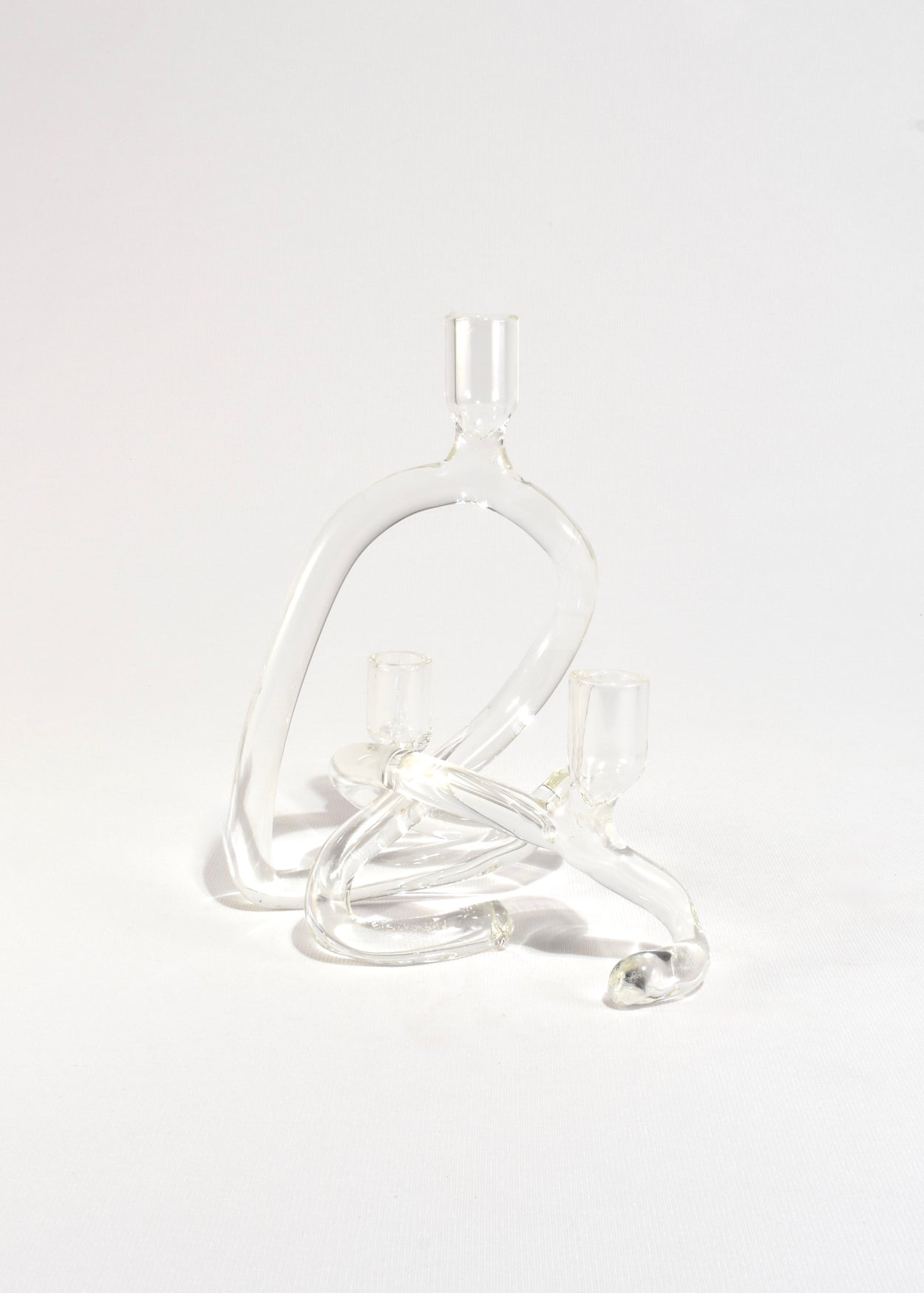 Blown Glass Candelabra