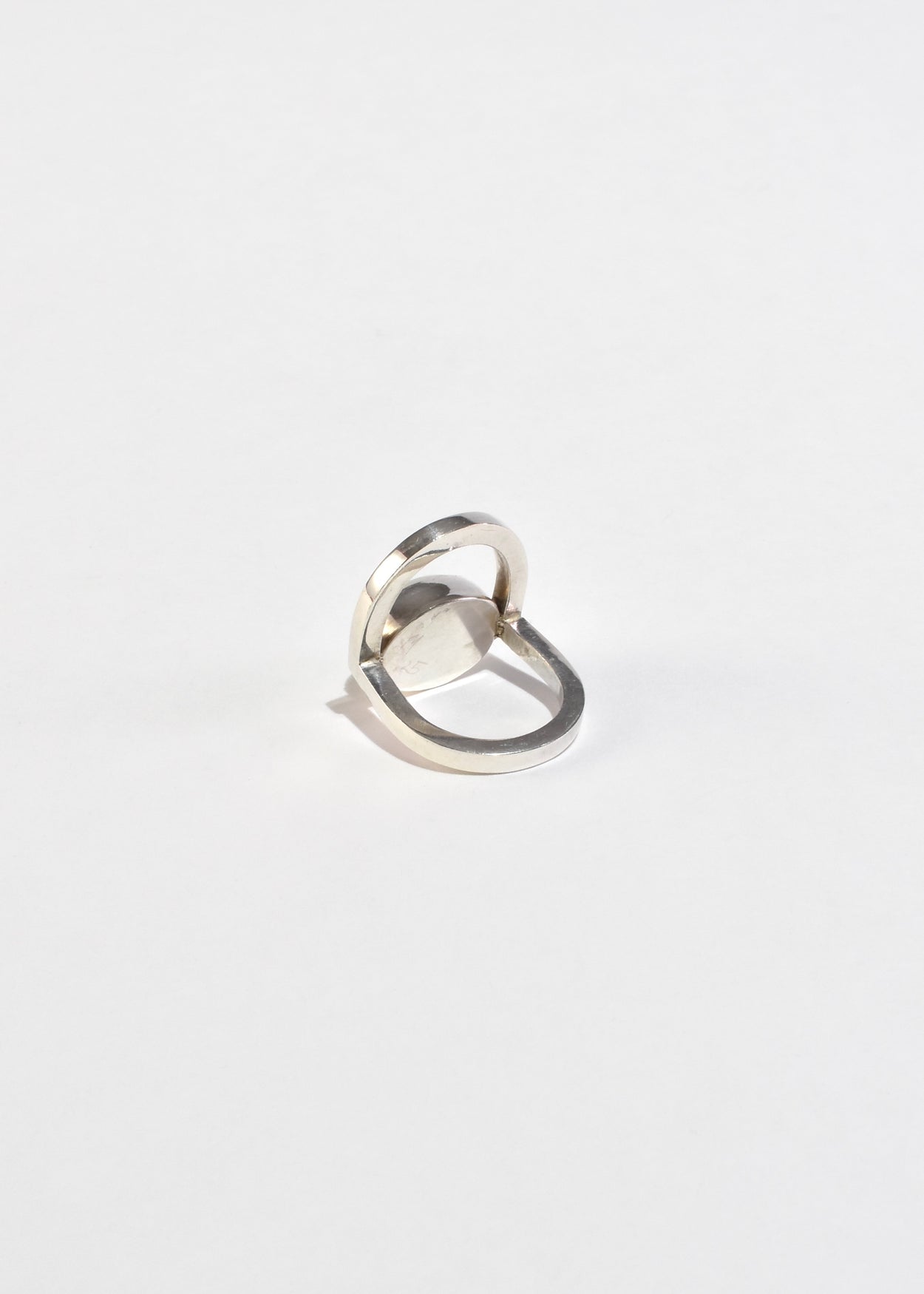 Modernist Moonstone Ring